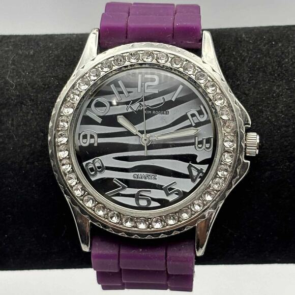 Purple Zebra Kim Rogers Watch - Picture 1 of 4